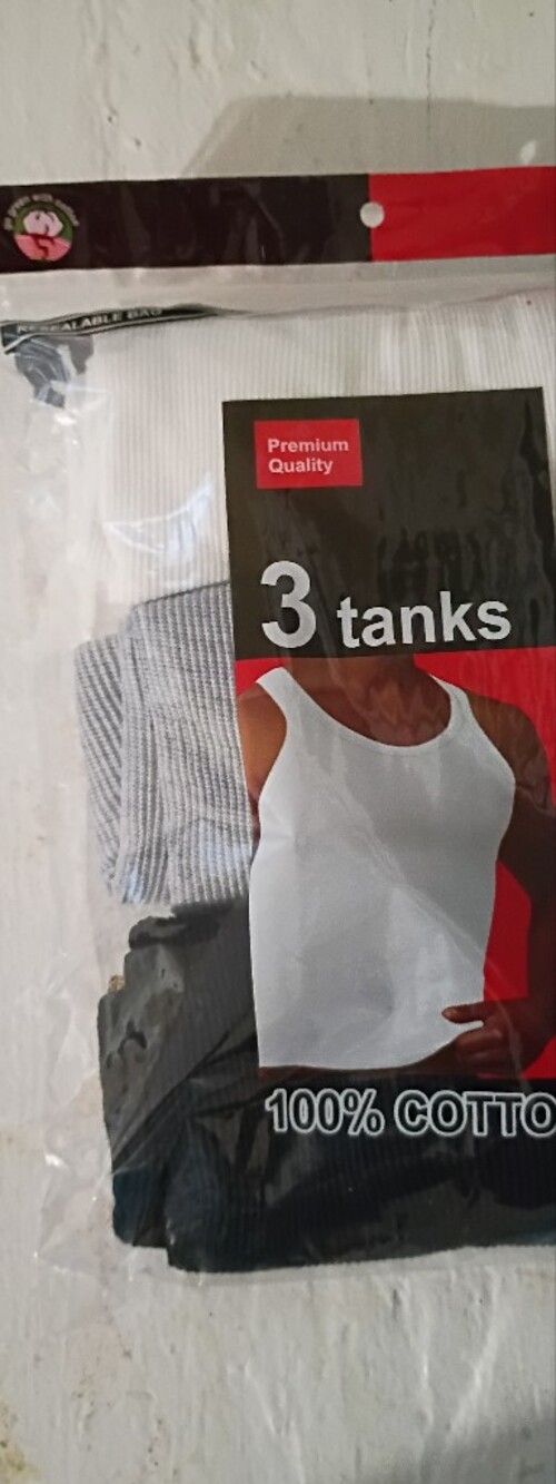 Others Follow 3-Pack Tank Tops — White, Gray, Black